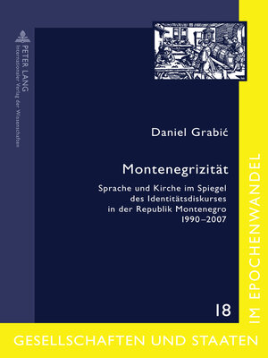 cover image of Montenegrizität